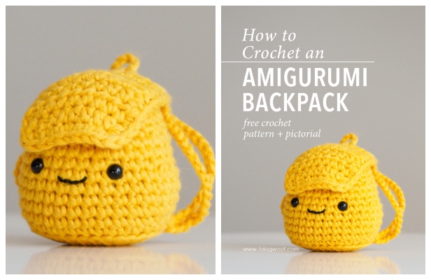 DIY Crochet Pattern California Backpack