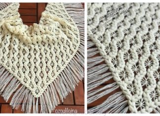 Crochet Puff Spider Shawl Free Crochet Pattern Crochet Puff Spider Shawl Free Crochet Pattern