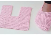 Easy Garter Stitch Slippers Free Knitting Pattern + Video Easy Garter Stitch Slippers Free Knitting Pattern - Video