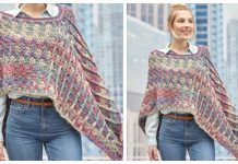 Mountain Breeze Poncho Free Crochet Pattern Mountain Breeze Poncho Free Crochet Pattern