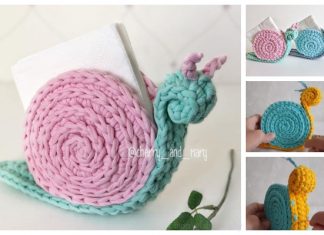 Snail Napkin Holder Free Crochet Pattern – Video Snail Napkin Holder Free Crochet Pattern - Video
