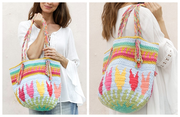 Crochet tulip best sale bag pattern