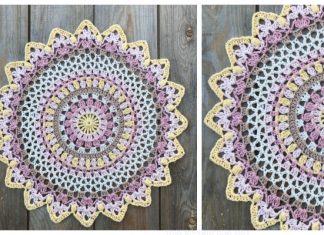 Sunset Mandala Free Crochet Pattern Sunset Mandala Free Crochet Pattern