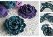 Easy Crochet Rose Flower Free Crochet Patterns Easy Crochet Rose Flower Free Crochet Patterns