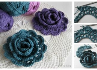 Easy Crochet Rose Flower Free Crochet Patterns Easy Crochet Rose Flower Free Crochet Patterns