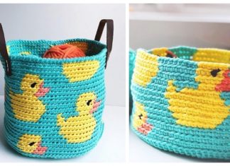 Crochet Ducky Basket Free Crochet Patterns Crochet Ducky Basket Free Crochet Patterns