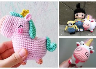 Crochet Pocket Unicorn Amigurumi Free Patterns Crochet Pocket Unicorn Amigurumi Free Patterns