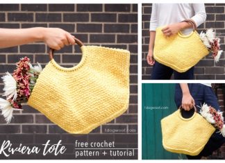 Riviera Tote Bag Free Crochet Pattern Crochet Riviera Tote Bag Free Crochet Pattern +Video