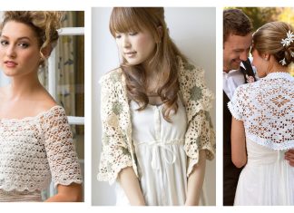 Bridal Topper Shrug Free Crochet Patterns Bridal Topper Shrug Free Crochet Patterns