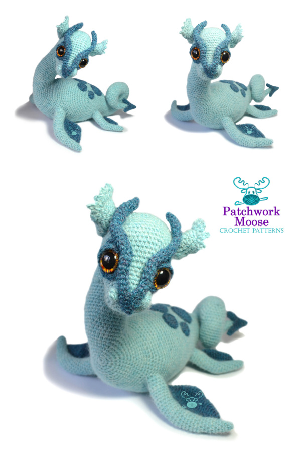 Crochet Nessie the Loch Ness Monster Amigurumi Pattern