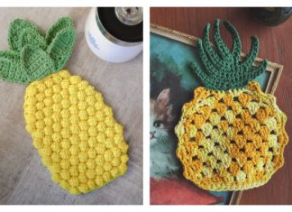 Pineapple Hot Pad Free Crochet Patterns Pineapple Hot Pad Free Crochet Patterns