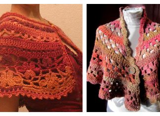 Shoulder Wrap Lace Poncho Free Crochet Patterns Shoulder Wrap Lace Poncho Free Crochet Patterns