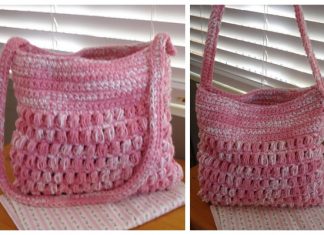 Cluster Stitch Shoulder Bag Free Crochet Pattern Cluster Stitch Shoulder Bag Free Crochet Pattern