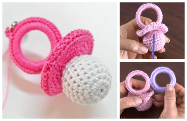 Free Crochet Patterns For Pacifier Clips