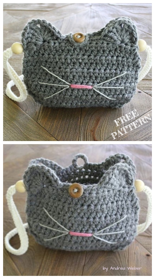 Crochet Cat Purse Free Crochet Patterns