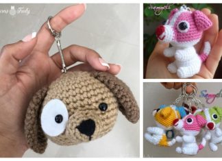 Crochet Dog Keychain Amigurumi Free Patterns Crochet Dog Keychain Amigurumi Free Patterns