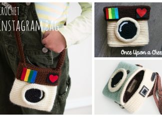 Crochet Instagram Camera Bag Free Crochet Patterns + Video Crochet Instagram Camera Bag Free Crochet Patterns + Video