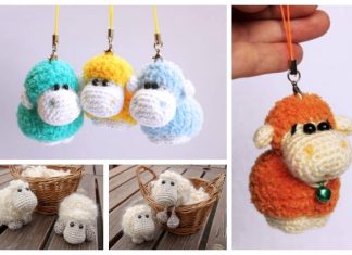Crochet Sheep Keychain Anigurumi Free Patterns Crochet Sheep Keychain Anigurumi Free Patterns