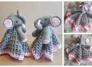 Ella The Elephant Baby Lovey Free Crochet Pattern Ella The Elephant Baby Lovey Free Crochet Pattern