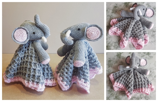 Elephant lovey crochet cheap pattern