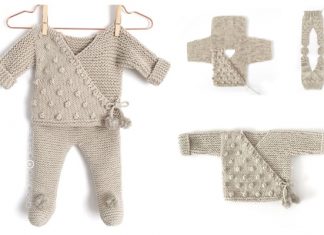 Knit Baby Kimono Jacket Legging Set Free Knitting Patterns Knit Baby Kimono Jacket Legging Set Free Knitting Patterns
