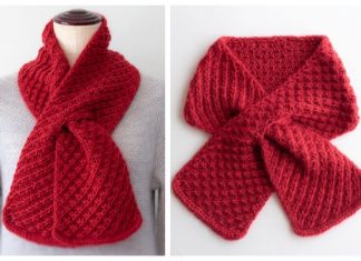 Knit Cherry Pie Scarf Free Knitting Pattern Knit Star Stitch Cherry Pie Scarf Free Knitting Patternng Pattern