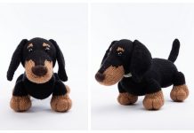 Knit Dachshund Dog Free Knitting Pattern Knit Dachshund Dog Free Knitting Pattern