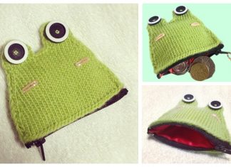 Knit Frog Coin Purse Free Knitting Pattern Knit Frog Coin Purse Free Knitting Pattern