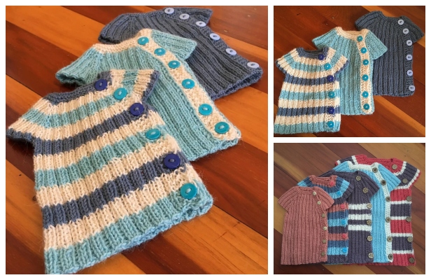 Knit Snuggles Baby Vest Free Knitting 