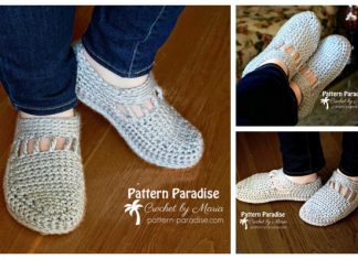 Mae Slippers Free Crochet Pattern Unisex Mae Slippers Free Crochet Pattern