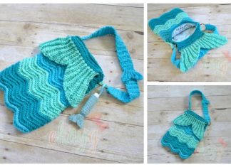 Mermaid Ripple Purse Free Crochet Pattern Crochet Mermaid Ripple Purse Free Crochet Pattern