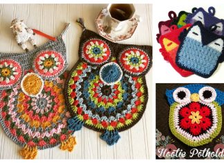Owl Potholder Free Crochet Patterns Owl Potholder Free Crochet Patterns