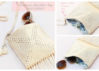 Summer Granny Square Shoulder Bag Free Crochet Patterns Summer Granny Square Shoulder Bag Free Crochet Patterns