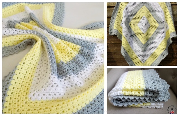 Superbly Simple Baby Blanket Crochet - Crafts of the Mommy