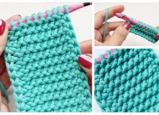 Easy Tunisian Crochet Purl Stitch Free Crochet Pattern + Video Easy Tunisian Purl Stitch Free Crochet Pattern + Video