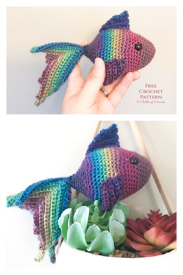 Crochet Fancy Goldfish Amigurumi Free Patterns