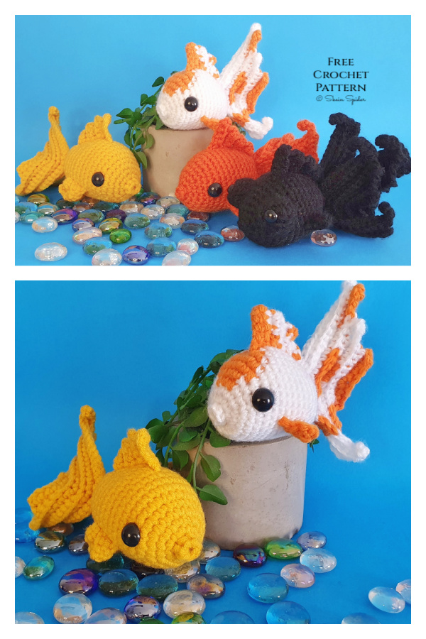 Crochet Goldfish Amigurumi Free Video Tutorial