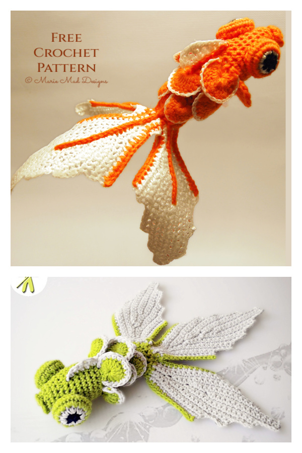 Crochet Goldfish Amigurumi Free Pattern