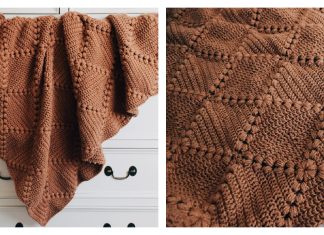 Farmhouse Granny Square Blanket Free Crochet Pattern + Video Farmhouse Granny Square Blanket Free Crochet Pattern + Video