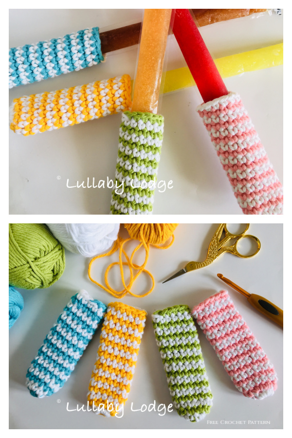 Helix Ice Pop Cosy Free Crochet Pattern