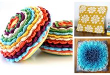 Blooming Flower Cushion Free Crochet Patterns & Paid Blooming Flower Cushion Free Crochet Patterns + Video