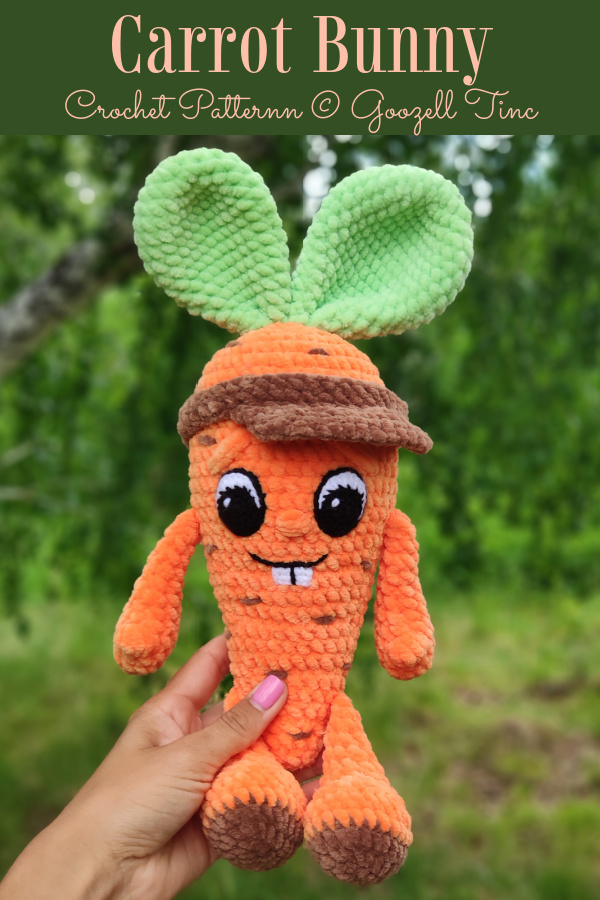 Amigurumi Carrot Bunny Crochet Patterns