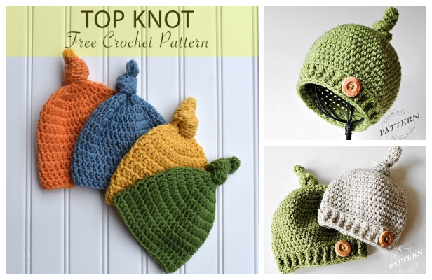 Baby Top Knot Hat Free Crochet Patterns Paid Diy Magazine