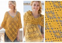 Butterfly Migration Poncho Free Crochet Patterns Crochet Butterfly Migration Poncho Free Crochet Patterns