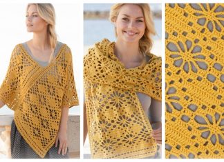 Butterfly Migration Poncho Free Crochet Patterns Crochet Butterfly Migration Poncho Free Crochet Patterns