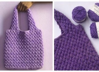 Celtic Weave Tote Bag Free Crochet Pattern