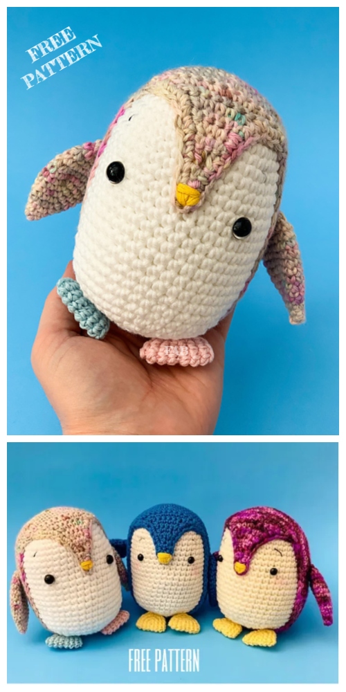 Crochet Brian The MBP Penguin Amigurumi Free Pattern
