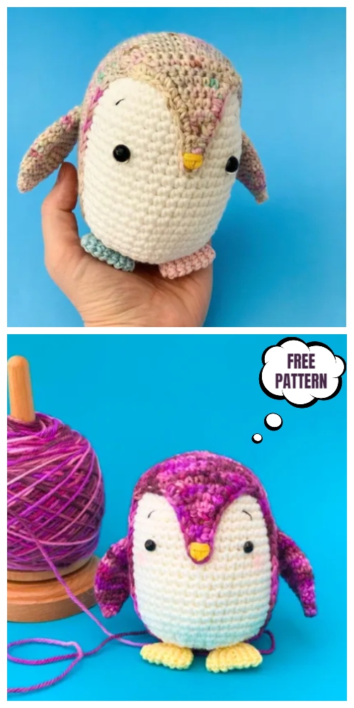 Crochet Brian The MBP Penguin Amigurumi Free Pattern