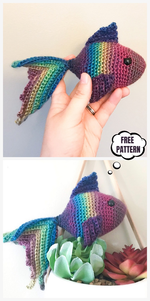 Crochet Goldfish Amigurumi Free Patterns