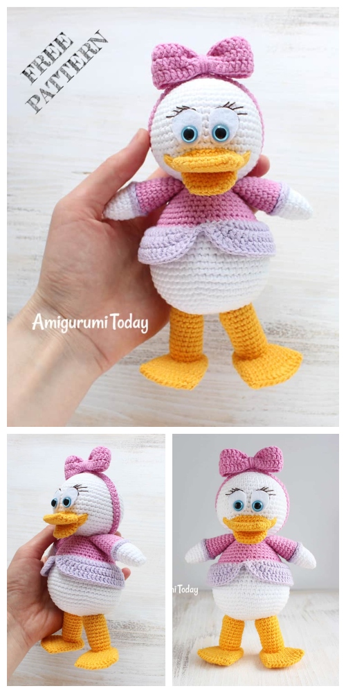 Crochet Webby Duck Amigurumi Free Pattern